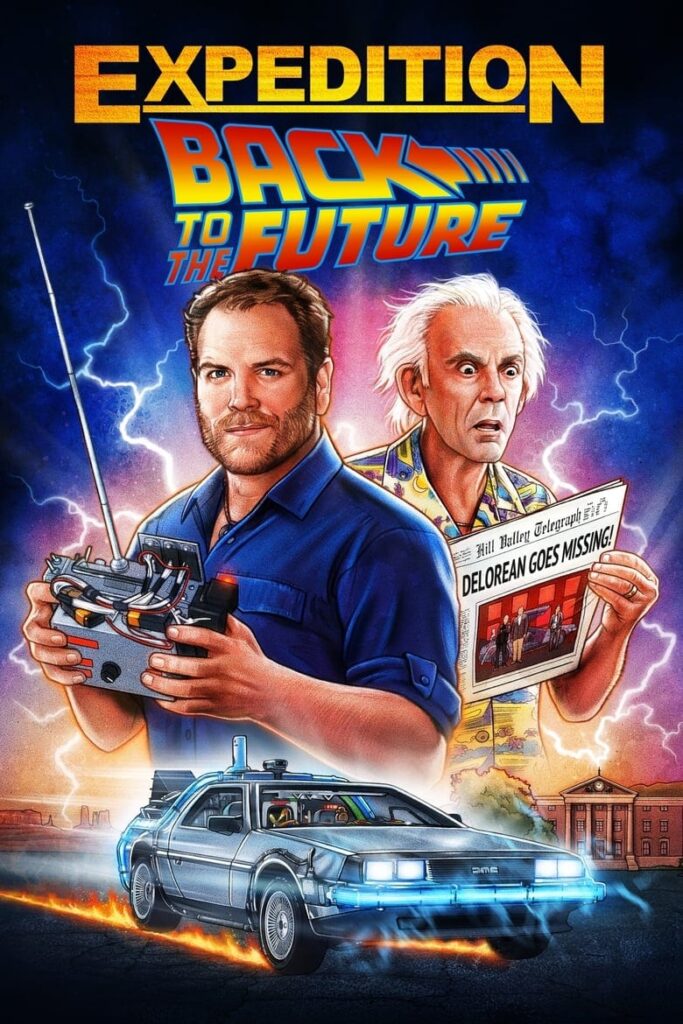 Expedition - Back to the Future, - documentary series, poster