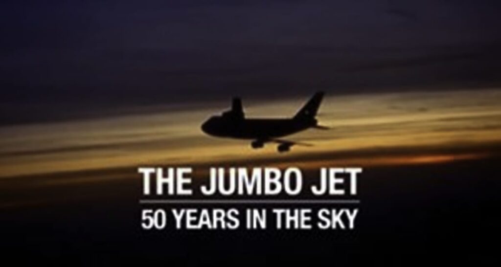 The Jumbo Jet, 50 years in the sky - documentary, poster image